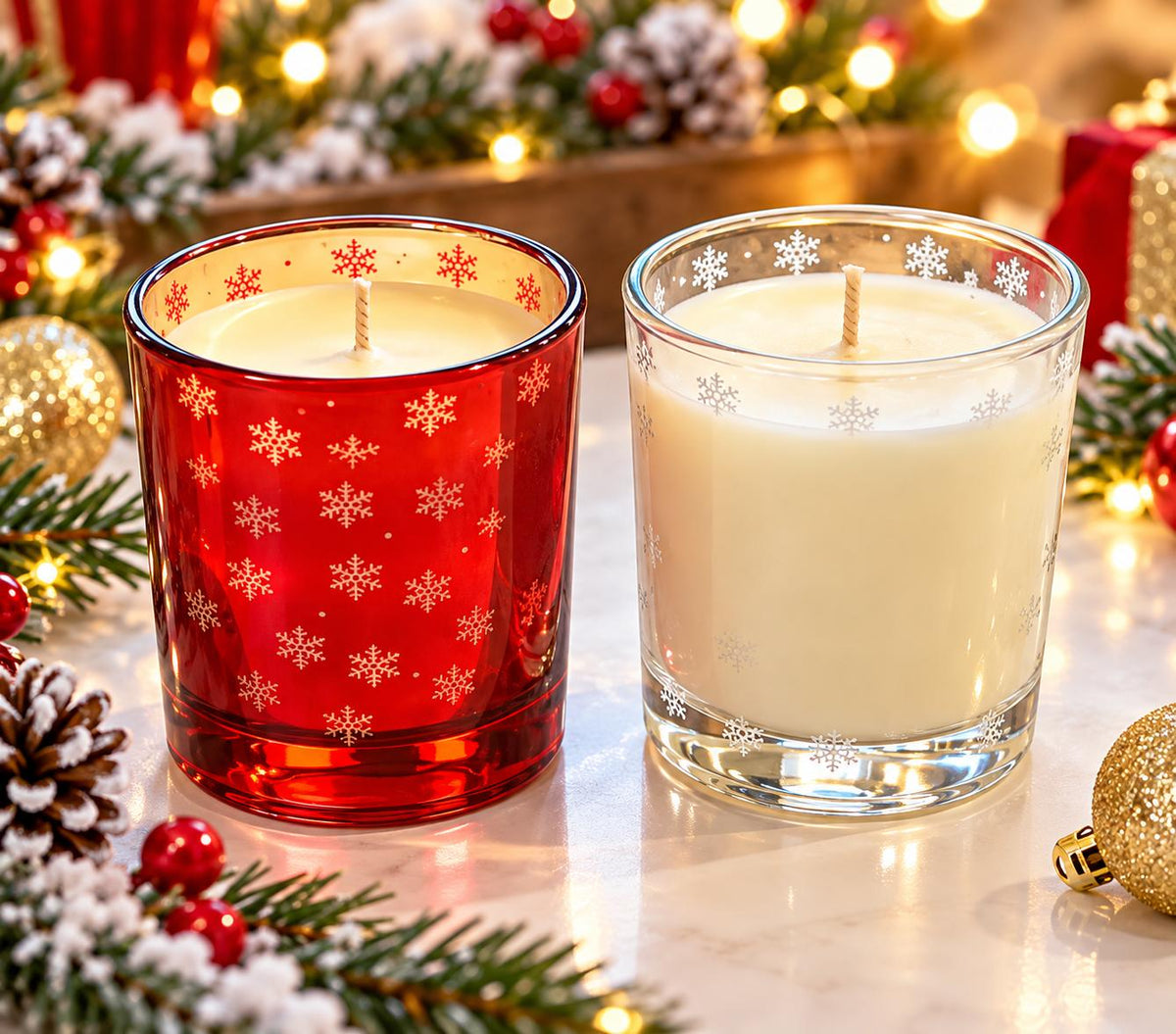 Gingerbread House Candle