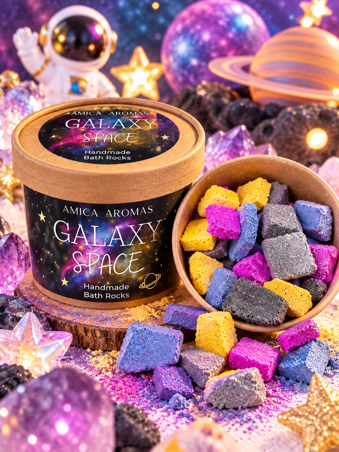 Galaxy Bath Dye Dots
