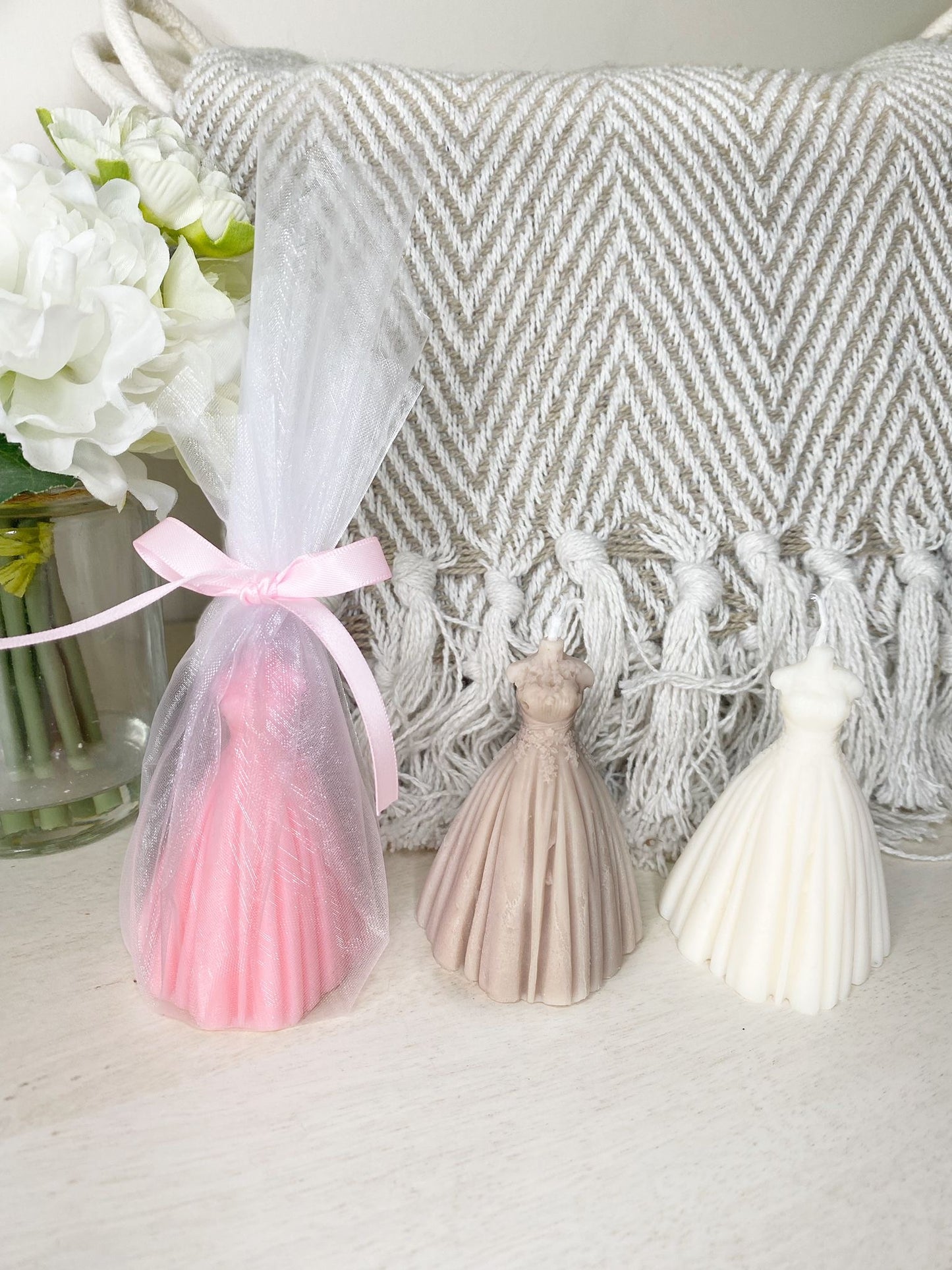 Wedding Dress Candle