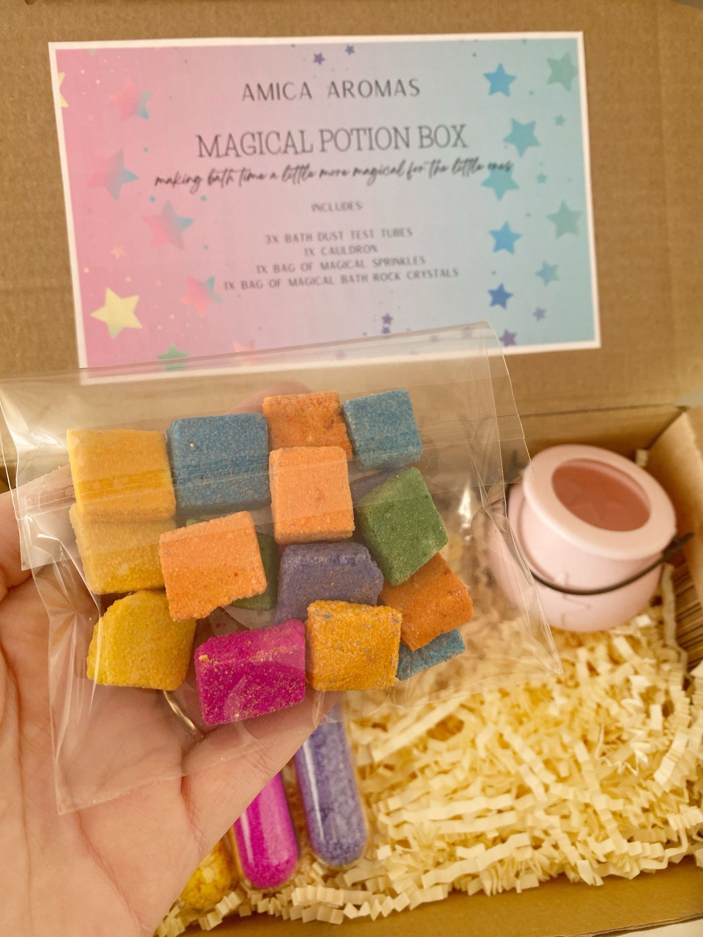 Girls Magic Potion Bath Gift Set
