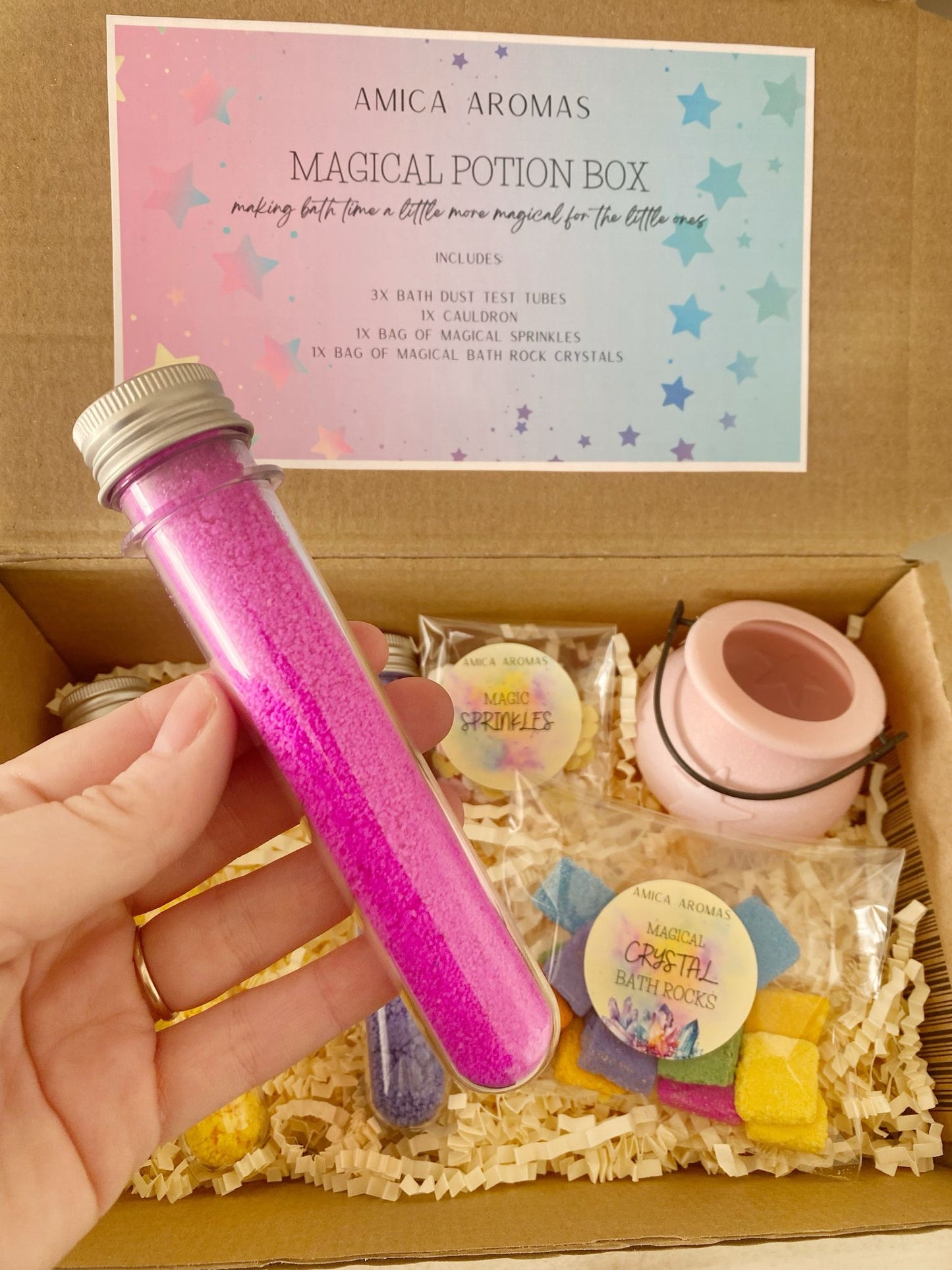 Girls Magic Potion Bath Gift Set