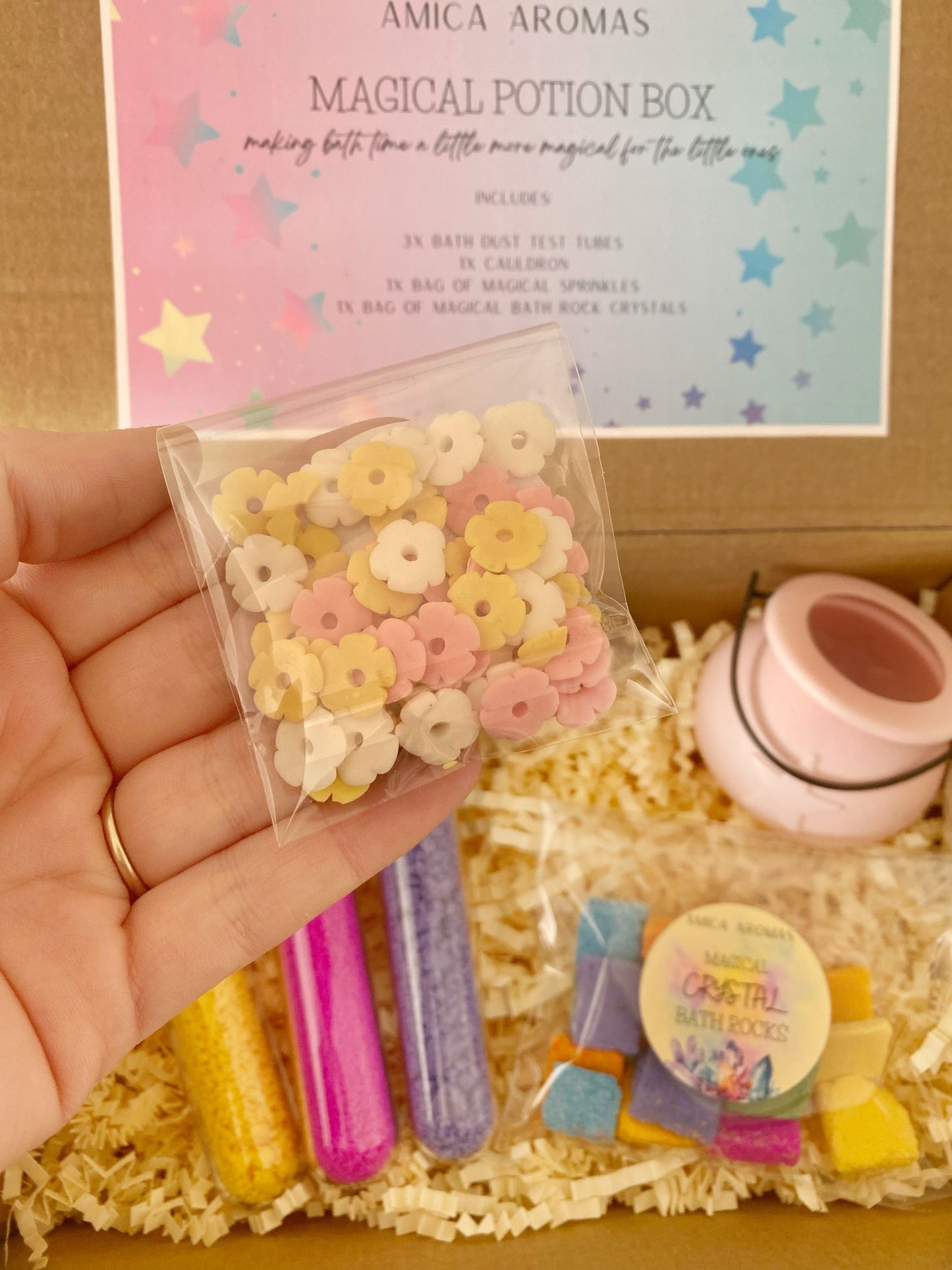 Girls Magic Potion Bath Gift Set
