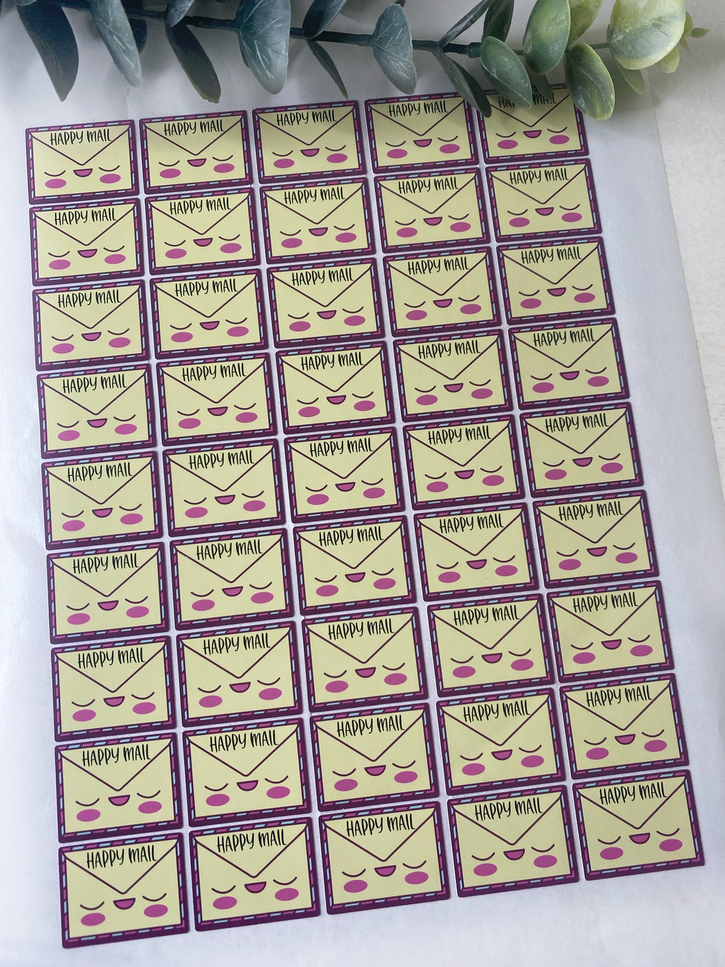 Smiley Face - Happy Mail Stickers