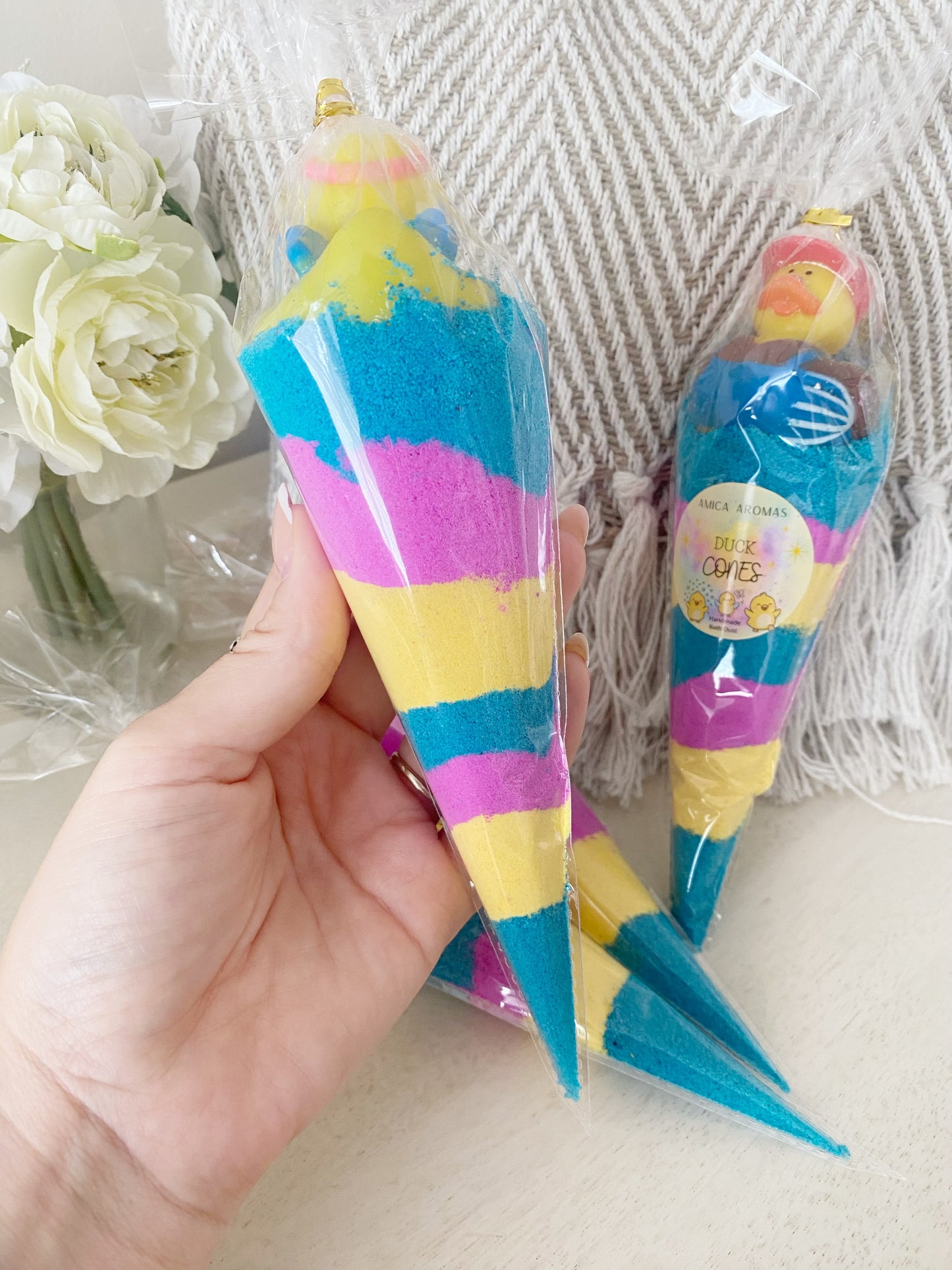 Duck Bath Dust Cones