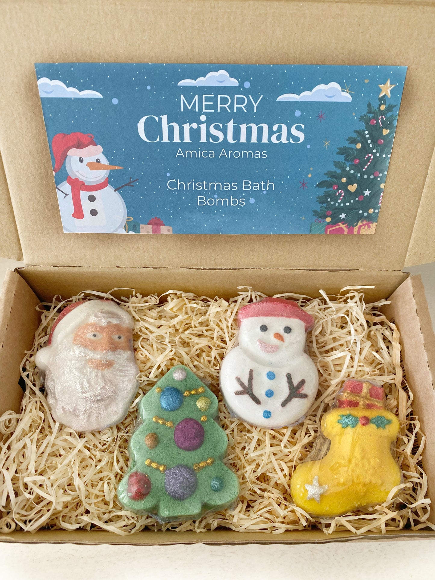 Christmas Bath Bomb - SOLD INDIVIDUALLY