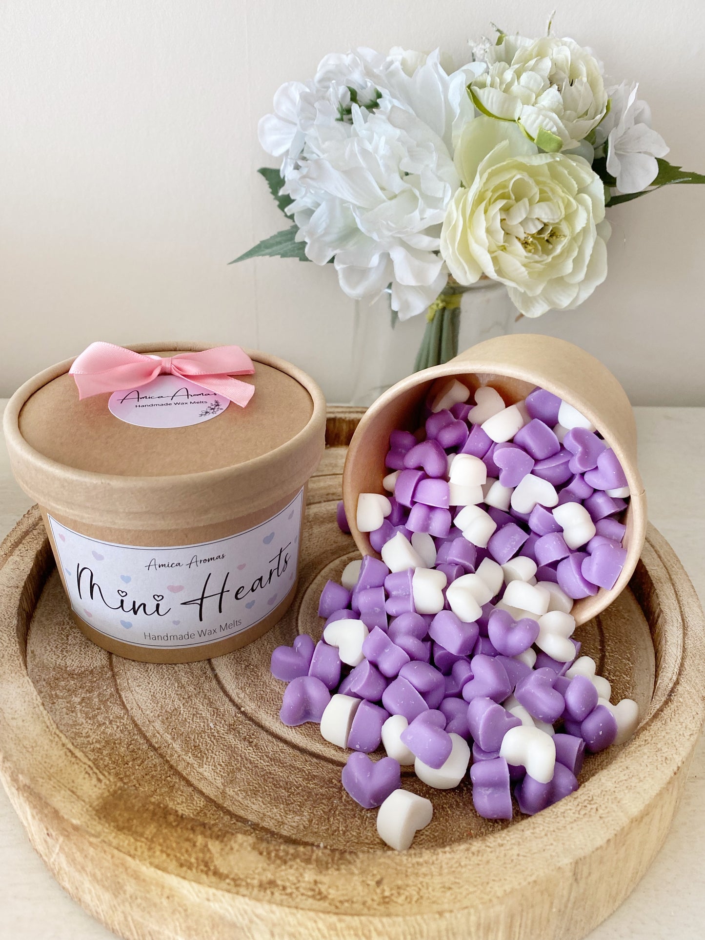 Wax Melt Mini Heart Tub