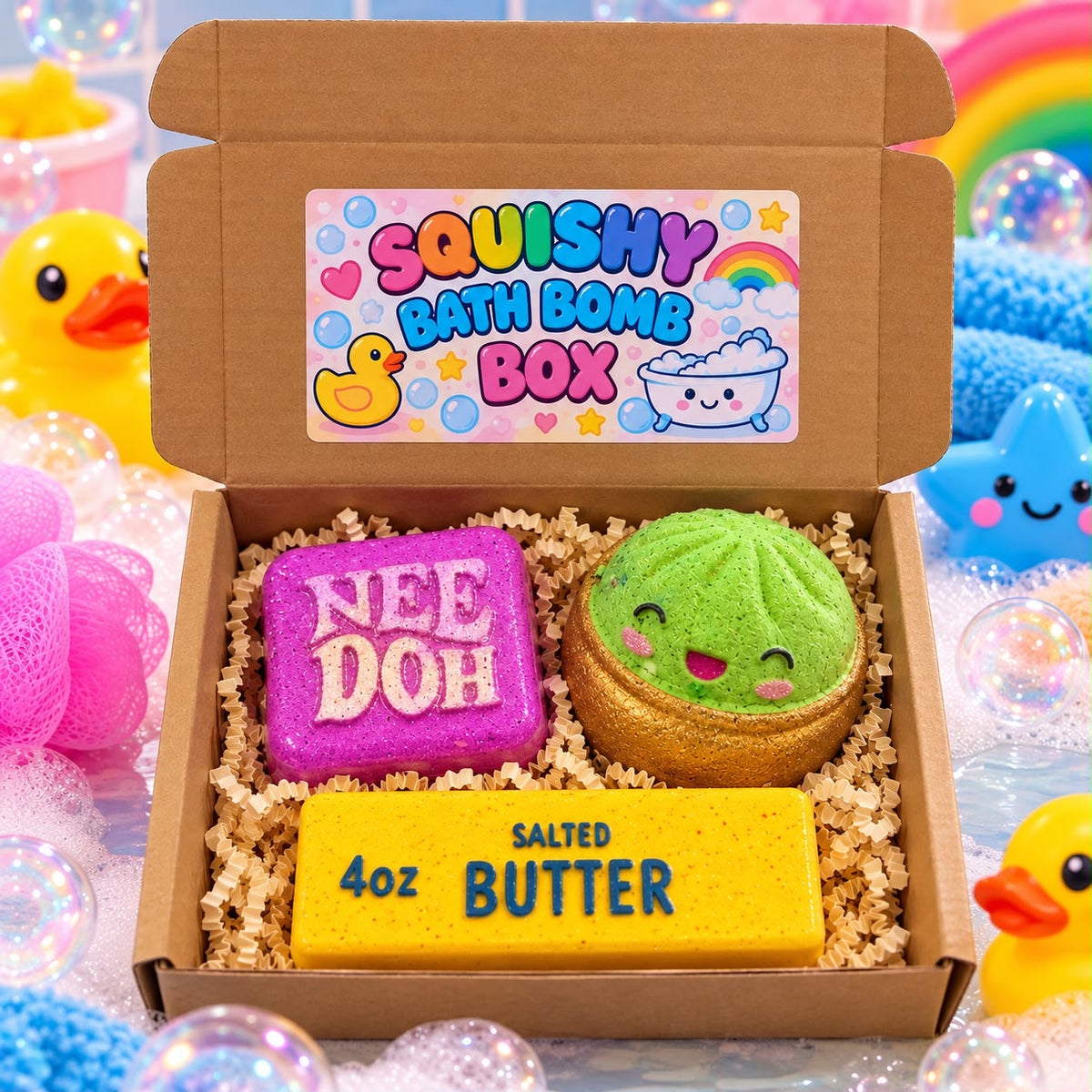 Squishy Bath Bomb Box