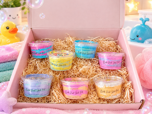 Bath Shot Pot Gift Set