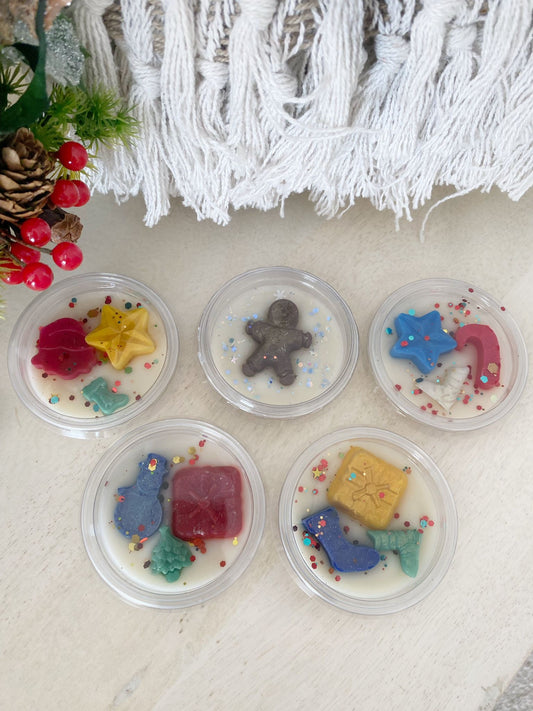 Christmas Wax Melt Pots