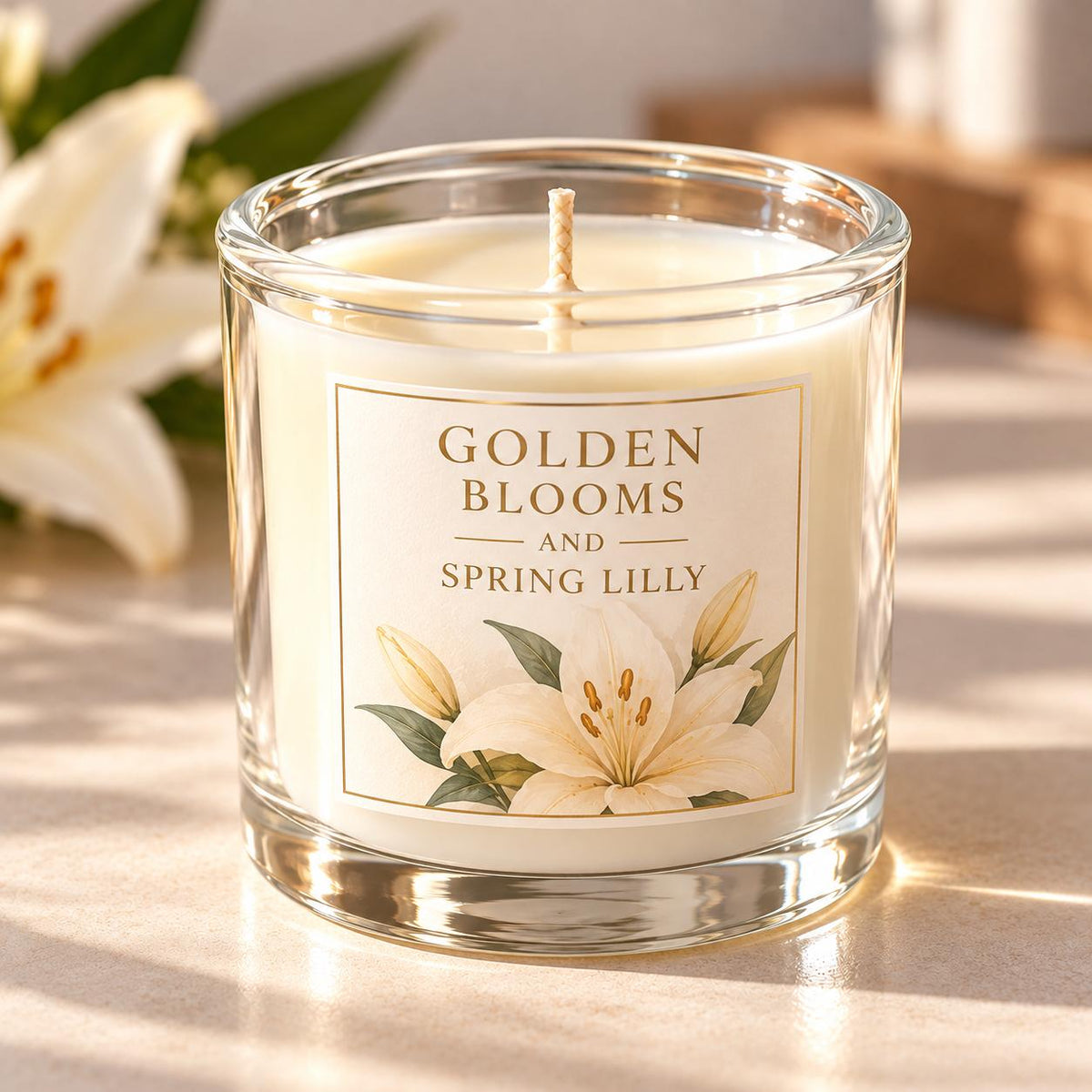 Golden Blooms & Spring Lilly