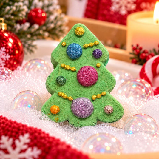 Christmas Tree Bath Bomb