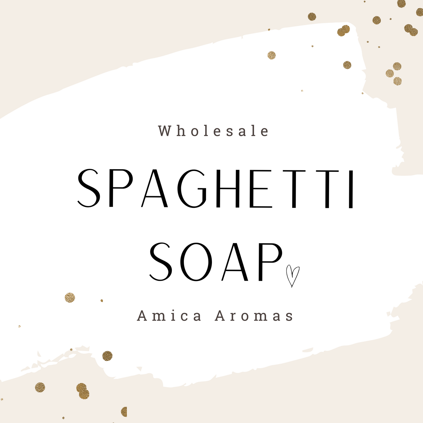 Spaghetti Soap - Pack Of 5