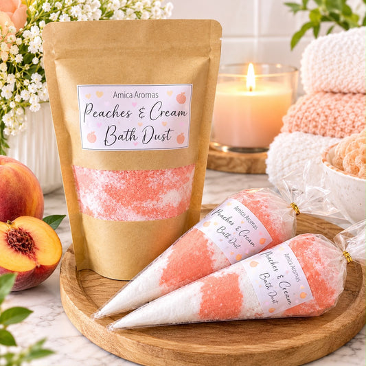 Peaches & Cream Bath Dust
