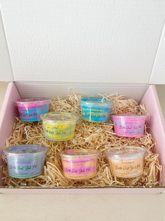 Bath Shot Pot Gift Set