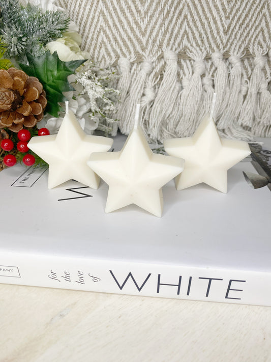Star Candle - Set Of 3