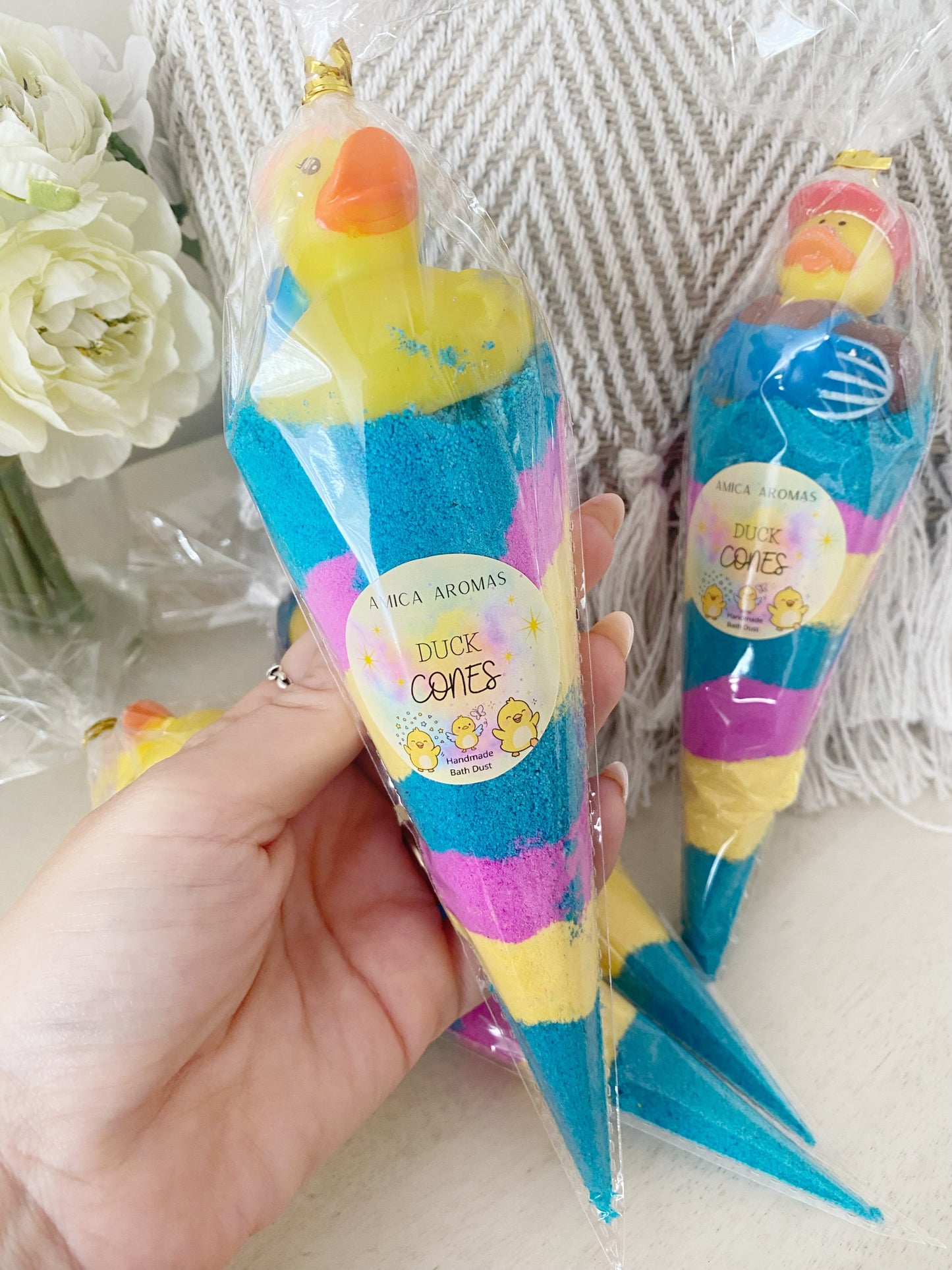 Duck Bath Dust Cones