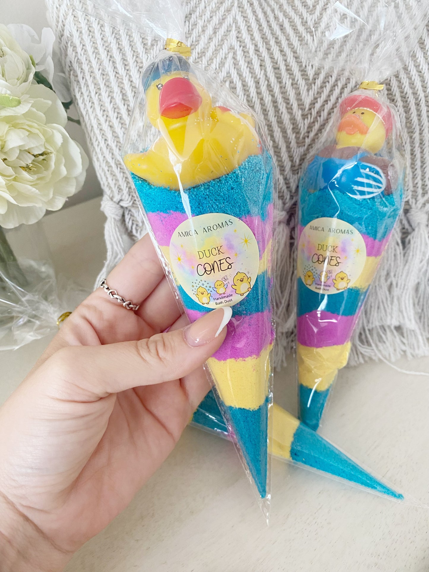 Duck Bath Dust Cones