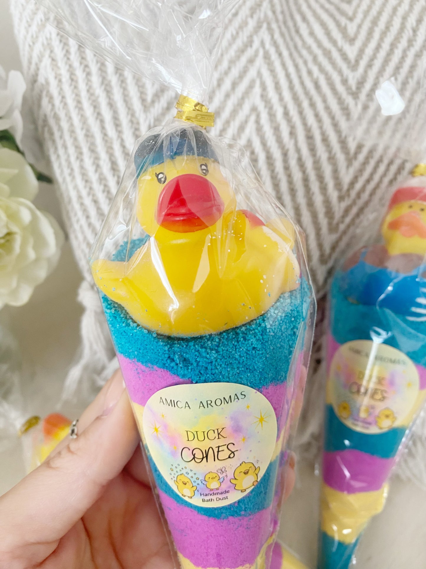 Duck Bath Dust Cones