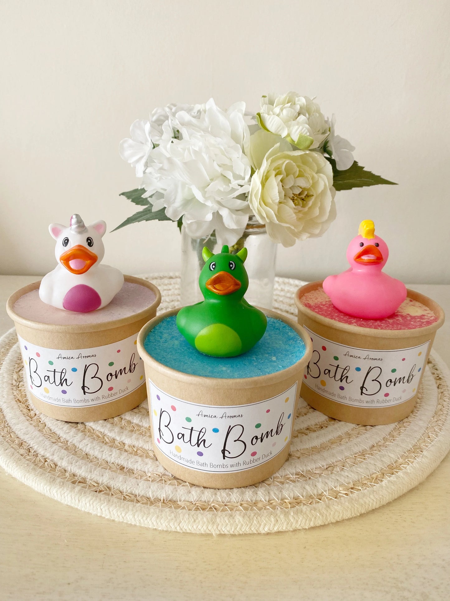 Duck Cup Bath Bombs - Pack of 5