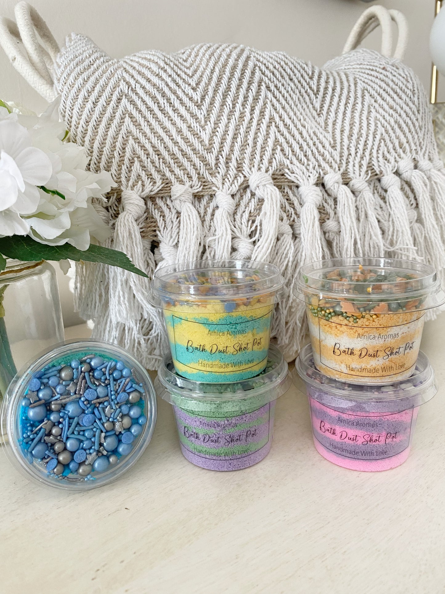 Bath Dust Shot Pots