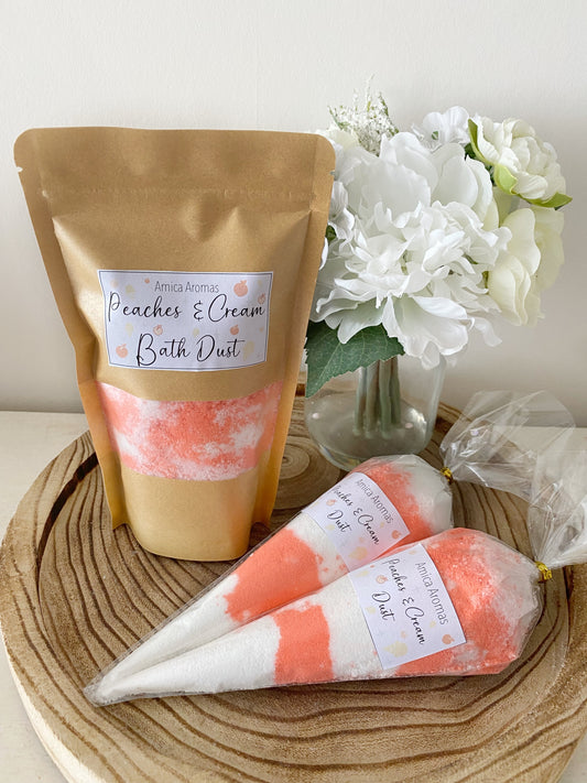 Peaches & Cream Bath Dust